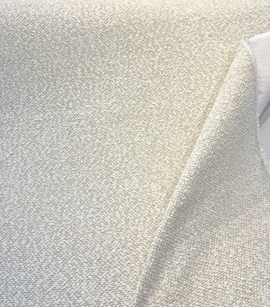 Culp Boucle Bold Ivory Textured Upholstery Fabric