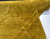 P Kaufmann Lucca Plush Chenille Gold Coin Upholstery Fabric