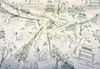 Kimiko Sage Green Belle Maison Toile Drapery Upholstery Fabric by the yard