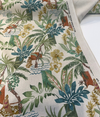 Bora Bora Tropical Green Belle Maison Drapery Upholstery Fabric by the yard