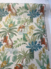 Bora Bora Tropical Green Belle Maison Drapery Upholstery Fabric by the yard