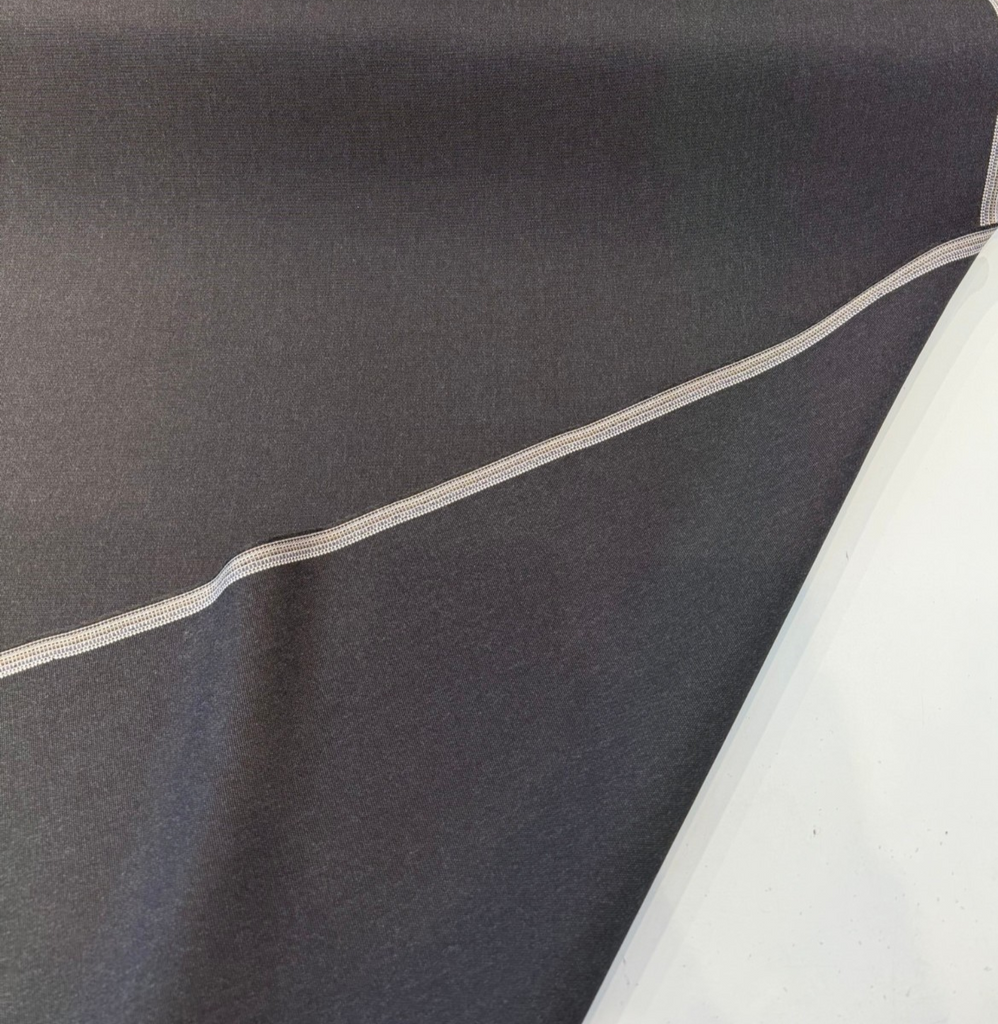 Sunbrella Midnight Carbon Indoor Outdoor Upholstery Drapery Fabric By the Yard