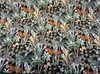 Azula Ebony Black Belle Maison Tropical Animal Upholstery Drapery Fabric By The Yard