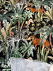 Azula Ebony Black Belle Maison Tropical Animal Upholstery Drapery Fabric By The Yard