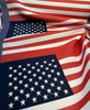Sunbrella American Flag Patriotic Red White Blue Outdoor Fabric By the yard