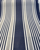 Sunbrella Ashtown Stripe Harbor Blue Gray Stripe Outdoor Fabric 