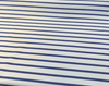 Sunbrella Strickland Cobalt Blue Stripe Outdoor Upholstery Fabric 