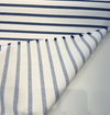 Sunbrella Strickland Cobalt Blue Stripe Outdoor Upholstery Fabric 