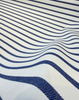 Sunbrella Strickland Cobalt Blue Stripe Outdoor Upholstery Fabric 