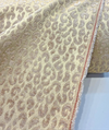 Tanzia Oro Gold Leopard Jacquard Upholstery Drapery Tempo Fabric By The Yard