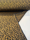 Tanzia Onyx Gold Leopard Jacquard Upholstery Drapery Tempo Fabric