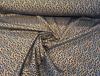 Tanzia Onyx Gold Leopard Jacquard Upholstery Drapery Tempo Fabric