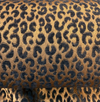 Tanzia Onyx Gold Leopard Jacquard Upholstery Drapery Tempo Fabric