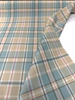 P Kaufmann Plaid Stately Spring Spa Beige Drapery Upholstery Fabric 