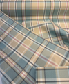 P Kaufmann Plaid Stately Spring Spa Beige Drapery Upholstery Fabric By The Yard