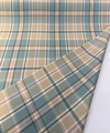 P Kaufmann Plaid Stately Spring Spa Beige Drapery Upholstery Fabric 