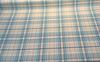 P Kaufmann Plaid Stately Spring Spa Beige Drapery Upholstery Fabric 