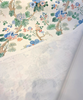 Alice Cornflower Blue Floral Vine Cotton Belle Maison Fabric