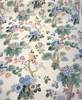 Alice Cornflower Blue Floral Vine Cotton Belle Maison Fabric