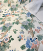 Alice Cornflower Blue Floral Vine Cotton Belle Maison Fabric