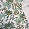 Tallulah Summer Green Palm Tree Cotton Belle Maison Fabric 
