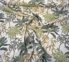 Tallulah Fall Green Palm Tree Cotton Belle Maison Fabric 
