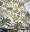 Tallulah Fall Green Palm Tree Cotton Belle Maison Fabric 