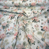 Alice Blue Mist Floral Vine Cotton Belle Maison Fabric By The Yard