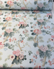 Alice Blue Mist Floral Vine Cotton Belle Maison Fabric By The Yard