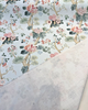 Alice Blue Mist Floral Vine Cotton Belle Maison Fabric By The Yard