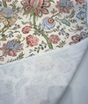 Charlotte Orchid Jacobean Floral Cotton Belle Maison Fabric