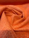 Sunbrella Loft Salmon Coral Upholstery Outdoor Chenille Fabric