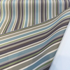 Sunbrella Rain Backed Stripe Brannon Whisper Outdoor Upholstery Fabric By the yard