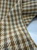 Laura & Kiran Sierra Tan Beige Houndstooth Inspired Cotton Fabric