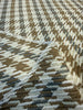 Laura & Kiran Sierra Tan Beige Houndstooth Inspired Cotton Fabric