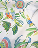 Belle Maison Moxie Aqua Multi Tropical Floral Cotton Fabric 