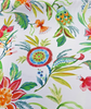 Belle Maison Moxie Coral Multi Tropical Floral Cotton Fabric