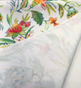 Belle Maison Moxie Coral Multi Tropical Floral Cotton Fabric