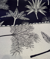 Sunbrella Palm Navy 146614-0001 Outdoor Drapery Upholstery Fabric By The Yard