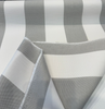 Sunbrella Solana Seagull Gray Stripe Outdoor 32008-0000 Fabric