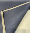 Sunbrella Midnight Denim Blue Solid Outdoor Upholstery Fabric By the Yard