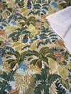 Belle Maison Tahiti Moss Green Tropical Palm Leaf Cotton Fabric By The Yard