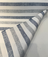 Sunbrella Paris Sapphire Blue Stripe 45984-0007 Upholstery Fabric By The Yard