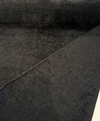 Lushscape Upholstery Black Onyx Soft Chenille P/K Lifestyles Fabric By The Yard