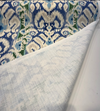 Silk Road Blueberry 411812 Ikat Waverly PK Teflon Finish Fabric