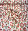 PK Lifestyles Ornaments Floral Spring Red Drapery Upholstery Fabric by the yard
