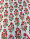 PK Lifestyles Ornaments Floral Spring Red Drapery Upholstery Fabric