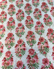 PK Lifestyles Ornaments Floral Spring Red Drapery Upholstery Fabric