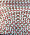 PK Lifestyles Ornaments Floral Spring Red Drapery Upholstery Fabric