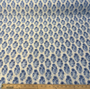 PK Lifestyles Ornaments Floral Blue Luna Drapery Upholstery Fabric by the yard